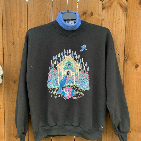 Vintage 80-90s Gopher Sport turtleneck sweatshirt size L. - Picture 6 of 9